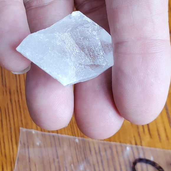 #9 Raw Quartz Crystal Point - Picture 2 of 9